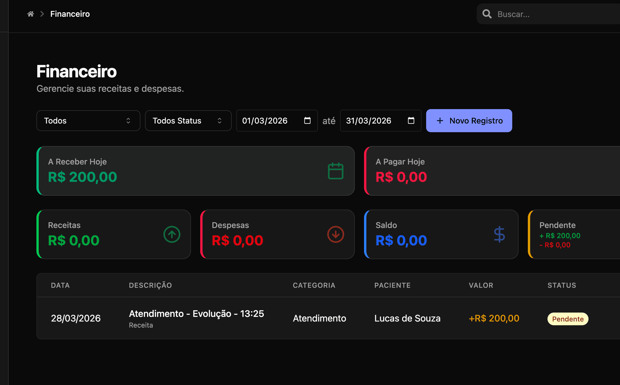 Financeiro Completo
