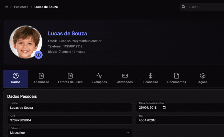 Gestão de Prontuários